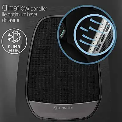 Maxi-Cosi Emerald 360 Pro I-size Araç Dışına Çıkabilen Isofix'li Dönebilir Yatabilir Slidetech Oto Koltuğu 0-36 Kg Authentic Black - 9