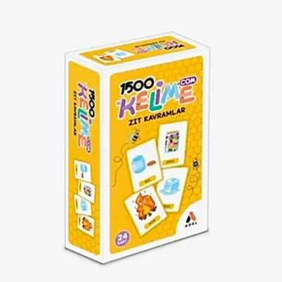 Adel Zıt Kavramlar 1.500 Kelime