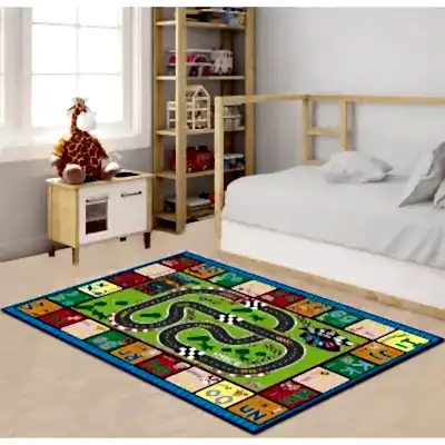 Akar Oyun Halısı Alfabe 100x150cm