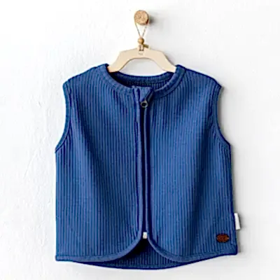 Andy Wawa Erkek Yelek Basic İndigo