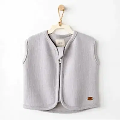 Andy Wawa Erkek Yelek Casual Gri