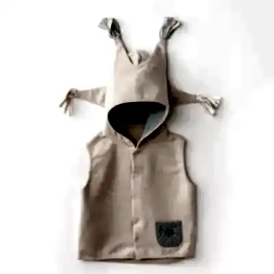 Andy Wawa Erkek Yelek Circur Party Bej