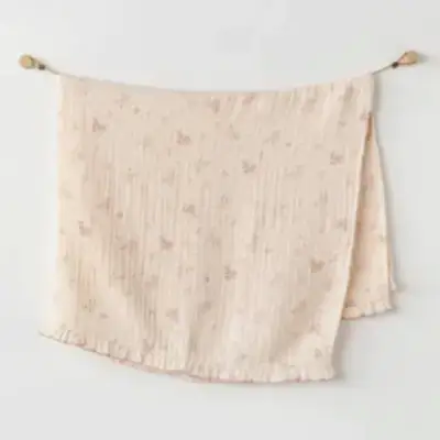 Andy Wawa Kız Battaniye Pretty Flowers 120x90cm Açık Somon