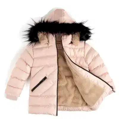 Angeltouch Kız Su Geçirmez Kaban Z Desen Pudra