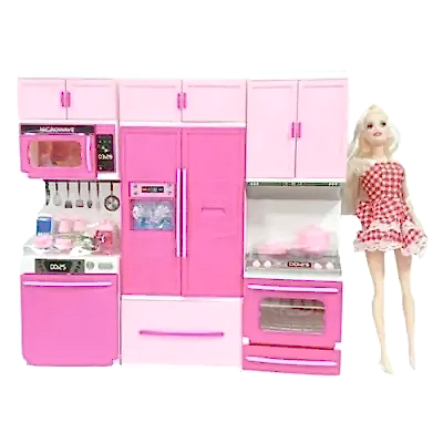 Anlily 4'lü İlk Mutfak Setim Bebekli