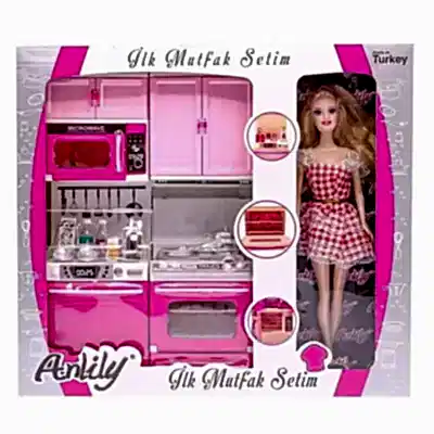 Anlily Bebekli Fırın Bulaşık Makinesi 2li