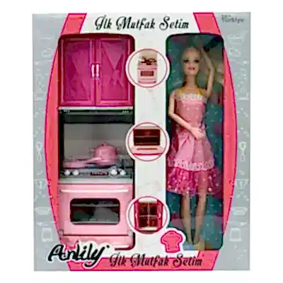 Anlily Bebeklı Fırın Set Oyuncak