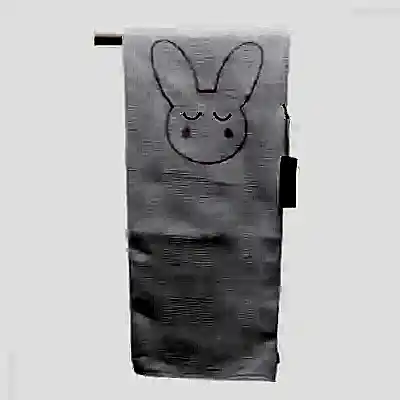 Baby Mammas Pike Beyaz - Pembe Tavşanlı 80x90cm