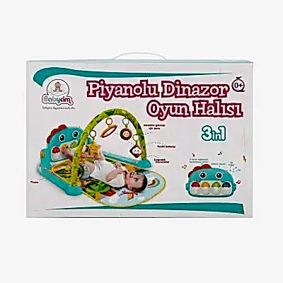 Babycim Dinozor Piyanolu Oyun Halısı - 6