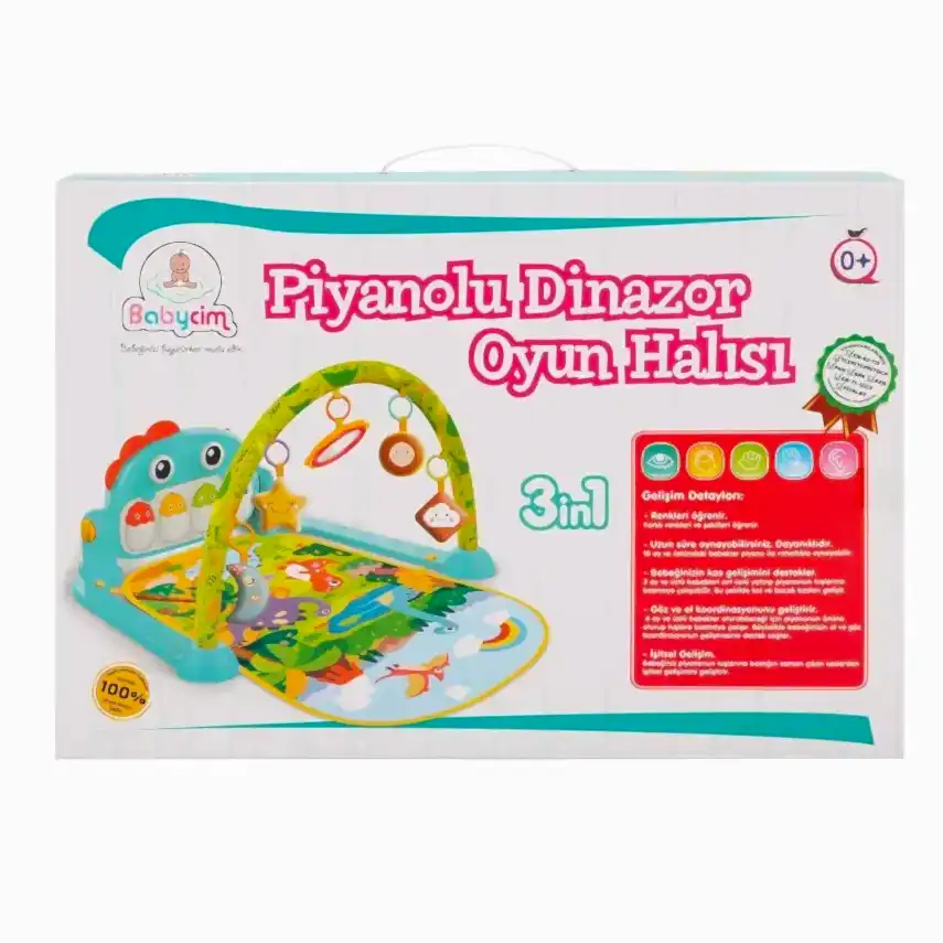Babycim Dinozor Piyanolu Oyun Halısı - 7
