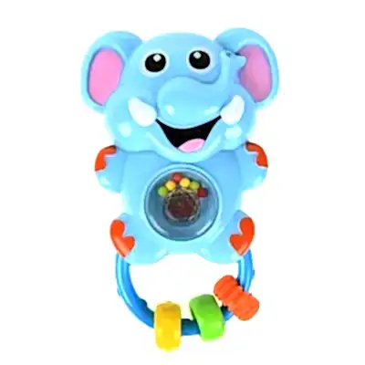 Babycim Neşeli Sesli Pilli Fil Çıngırak