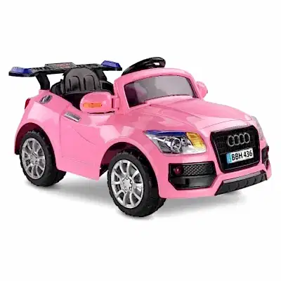 Babyhope 436 Akülü Araba Pembe