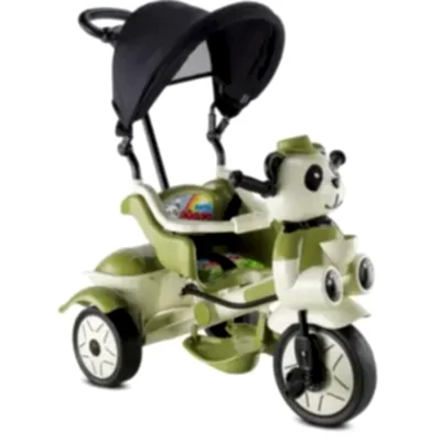 Babyhope Little Panda Bisiklet Yeşil Bej
