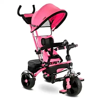 Babyhope Star İtmeli Bisiklet Pembe
