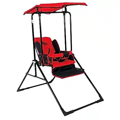 Babyhope Yatarlı Salıncak Kırmızı-Siyah