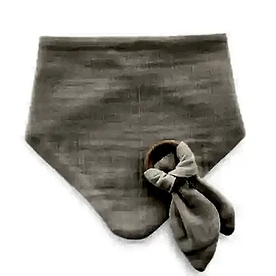 Babyjem Ahşap Diş Kaşıyıcılı Bürümcük Müslin Önlük Ekru