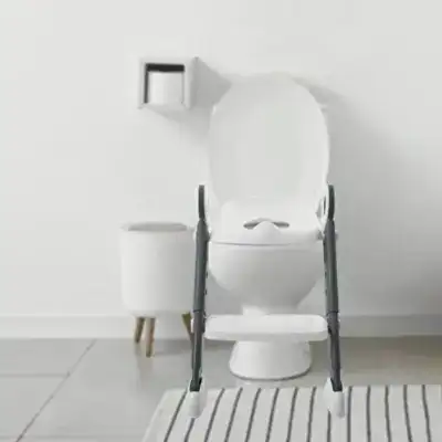 Babyjem Basamaklı ve Katlanır Klozet Adaptörü Beyaz