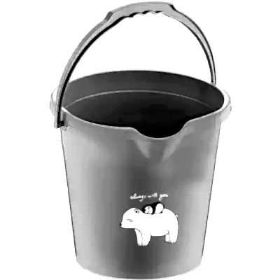 Babyjem Bebek Banyo Kovası Mat Gri