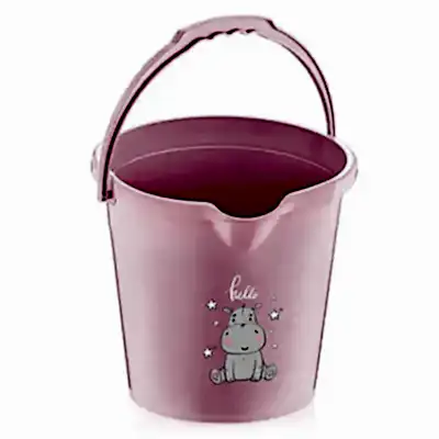 Babyjem Bebek Banyo Kovası Mat Pembe