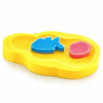 Babyjem Bebek Küvet Süngeri (Banyo Süngeri Hediyeli) Sarı