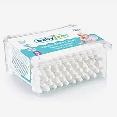 Babyjem Emniyetli Kulak Temizleme Çubuğu 60lı