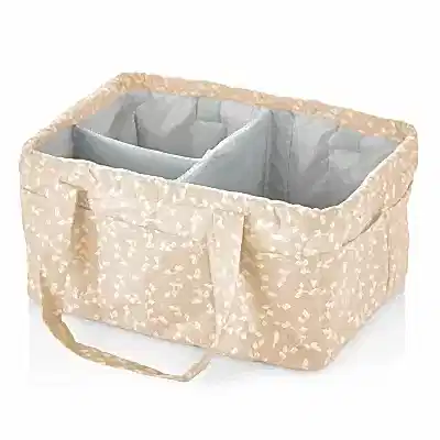 Babyjem Katlamalı Anne ve Bebek Organizer Somon Çiçek