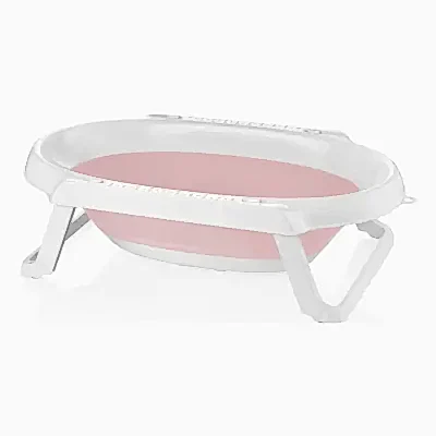 Babyjem Katlanabilen Bebek Banyo Küveti Pembe