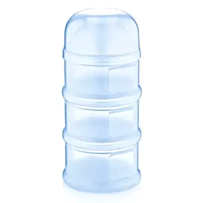 Babyjem Katlı Toz Mama Saklama Kabı Mavi