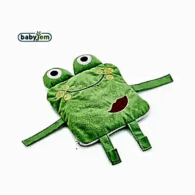 Babyjem Kiraz Çekirdekli Kurbağa Yastık Yeşil