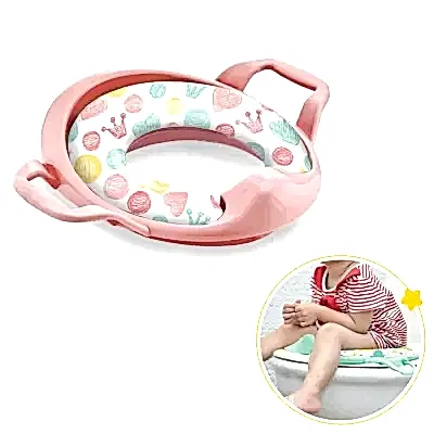 Babyjem Mega Klozet Adaptörü Pembe