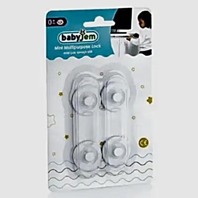 Babyjem Mini Çok Amaçlı Kilit 2li