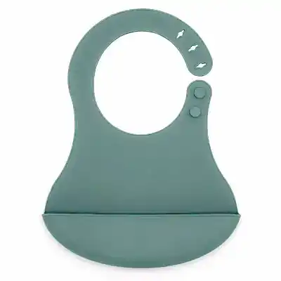 Babyjem Mini Silikon Önlük Mint