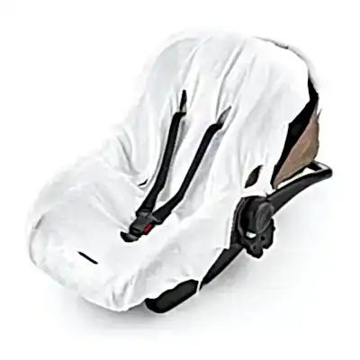 Babyjem Örme Havlu Ana Kucağı Kılıfı Beyaz