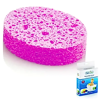 Babyjem Selülozik Bebek Banyo Süngeri Pembe