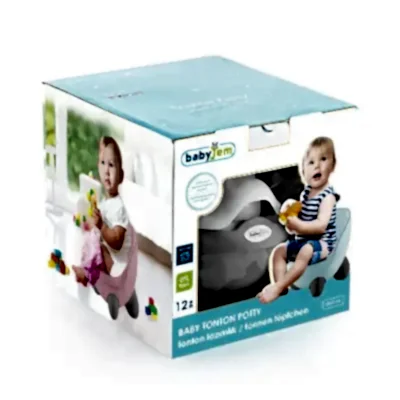 Babyjem Tonton Lazımlık Beyaz - Gri - 2