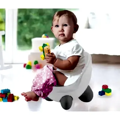 Babyjem Tonton Lazımlık Beyaz - Gri - 4