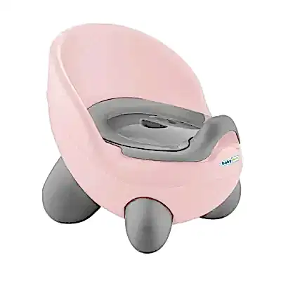 Babyjem Tonton Lazımlık Pembe - Gri 