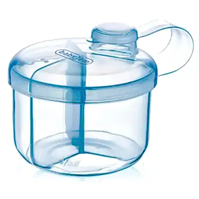 Babyjem Toz Mama Saklama Kabı Mavi