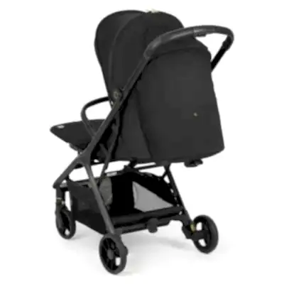 Bagi Compact Autofold Tek Elle Katlanabilen Kabin Bebek Arabası Black - 8