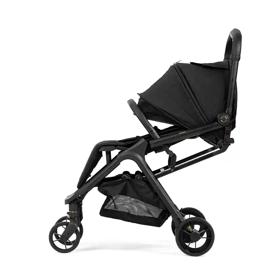 Bagi Compact Autofold Tek Elle Katlanabilen Kabin Bebek Arabası Black - 9