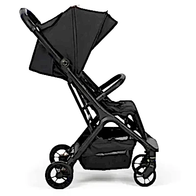 Bagi Compact Autofold Tek Elle Katlanabilen Kabin Bebek Arabası Black - 4