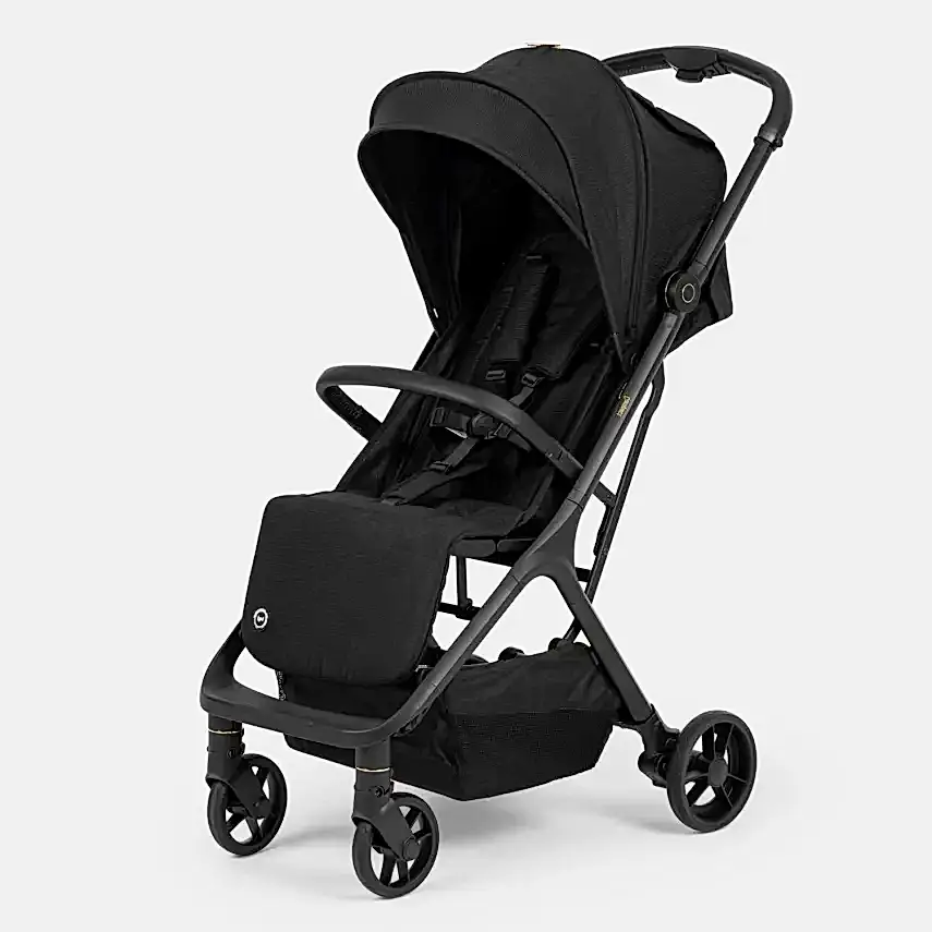 Bagi Compact Autofold Tek Elle Katlanabilen Kabin Bebek Arabası Black - 18