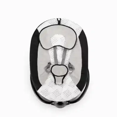 Bagi Dastana Black Otomatik Sallanır Müzikli Zaman Ayarlı Ana Kucağı Black  - 6