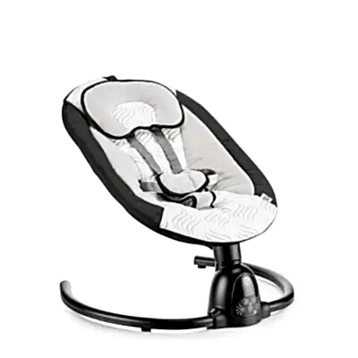 Bagi Dastana Black Otomatik Sallanır Müzikli Zaman Ayarlı Ana Kucağı Black  - 10