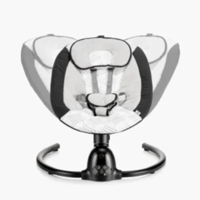 Bagi Dastana Black Otomatik Sallanır Müzikli Zaman Ayarlı Ana Kucağı Black  - 7