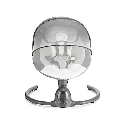 Bagi Dastana Black Otomatik Sallanır Müzikli Zaman Ayarlı Ana Kucağı Grey - 5