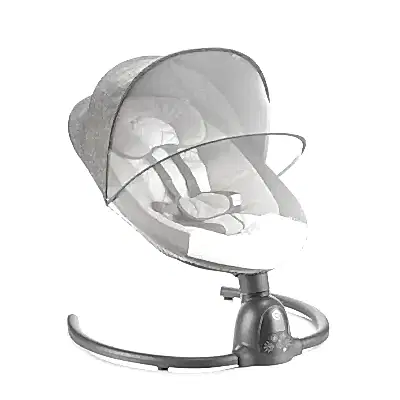 Bagi Dastana Black Otomatik Sallanır Müzikli Zaman Ayarlı Ana Kucağı Grey - 12