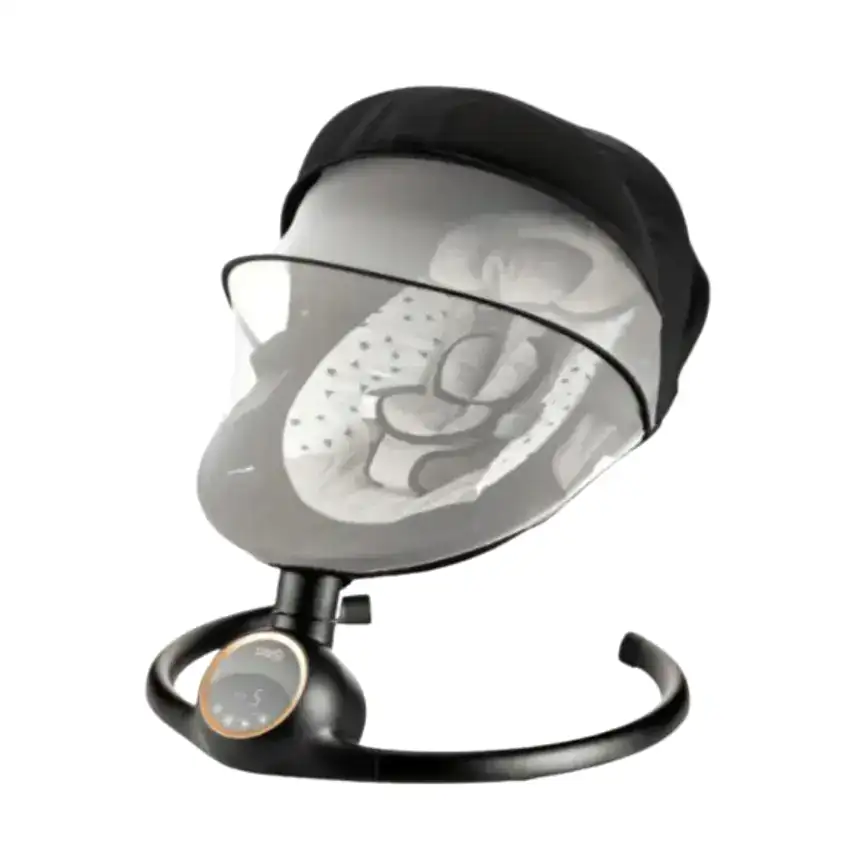 Bagi Dastana Otomatik Sallanır Müzikli  Zaman Ayarlı Ana Kucağı Black Gold - 1