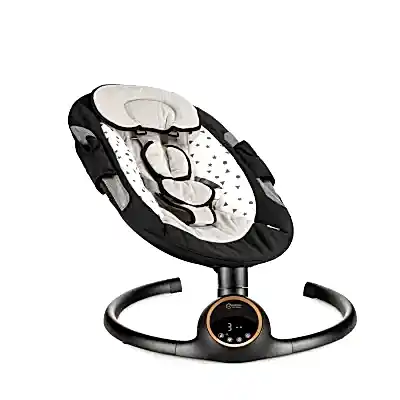 Bagi Dastana Otomatik Sallanır Müzikli  Zaman Ayarlı Ana Kucağı Black Gold - 2