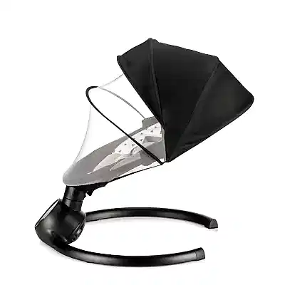 Bagi Dastana Otomatik Sallanır Müzikli  Zaman Ayarlı Ana Kucağı Black Gold - 9